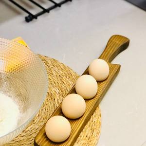 Stockage d'oeufs frais Porte-oeufs en bois Comptoir de ferme Porte-oeufs en bois - Product Image 3