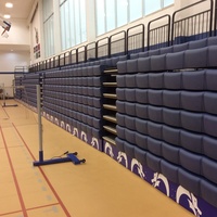 Système de sièges rétractables Avant Mobile, tribune manuelle, commande électrique, tribune télescopique, gradins pour événements, gradins pour terrain de badminton