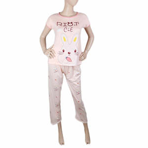 Conjunto de Pijama de 2 Piezas para Mujer - Color Durazno - Product Image 3