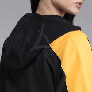 Sweat à capuche décontracté pour femme, léger, avec fermeture éclair, capuche à cordon réglable, poche kangourou, logo sur le devant, écologique, respirant - Product Image 5