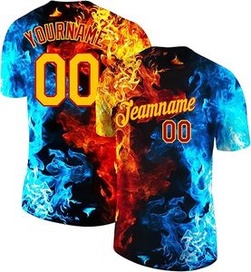 Maillot de baseball sublimé personnalisé uniforme d'équipe OEM pour hommes vêtements de sport à séchage rapide 2025 chemise imprimée à teinture complète tendance - Product Image 4