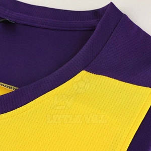 เสื้อบาสเก็ตบอลคุณภาพดีที่สุด พิมพ์โลโก้ตามสั่ง แห้งเร็ว 100% โพลีเอสเตอร์ ลายกีฬาล่าสุด ระบายอากาศได้ดี - Product Image 3