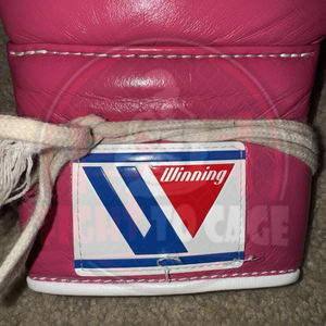 Gants de boxe professionnels en cuir à lacets, nouvelle arrivée, prix de gros, pour entraînement et compétition, conception OEM, absorption des chocs - Product Image 3