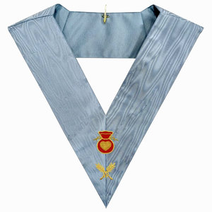 COLLIER REGALIA MAÇONNIQUE 2025 DU MAÎTRE DE CÉRÉMONIE DU RITE MODERNE FRANÇAIS - Product Image 3