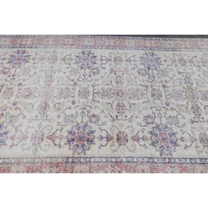 พรมตุรกี ขนาด 4.8x8.5 ฟุต พรมลายดอกไม้สีแดง ทำจากขนสัตว์ - Product Image 5