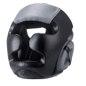 Protectores de cabeza de boxeo, hechos de cuero genuino, con logotipo personalizado y color - Product Image 3