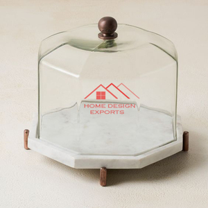 Golden Finished Metal Base <b>Marble</b> Top Cupcake <b>Stand</b> Party Festival Celebrations Accessories at Wholesale Price - Product Image 4