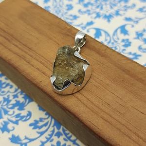 Fabriqué à la main en argent Sterling 925 rond Citrine pierre précieuse pendentif à facettes Flatback pierres précieuses Cabochon Design bijoux pour enfants - Product Image 1
