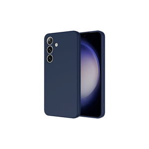 Coque en silicone liquide premium MYST Mara Series pour Samsung Galaxy A36, protection arrière, bleu marine, silicone souple, A34 A24 5G - Product Image 1