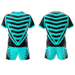 Custom Luxury Rugby Football Wear Latest Design Breathable Sportswear Set Private Label OEM Service Custom Rugby Uniform - Product Image 3