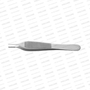 Fórceps de disección Adson 1:2 dientes mandíbula extrafina 125mm instrumentos quirúrgicos profesionales de acero inoxidable de Vaslcare - Product Image 3