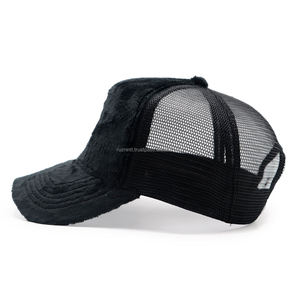 Casquette de camionneur en maille d'extérieur respirante, snapback réglable, streetwear tendance, casquette de sport, impression de logo personnalisée, commandes en gros - Product Image 4