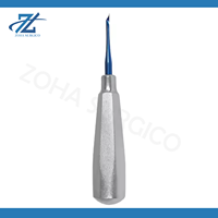 Alat Ekstraksi Akar Gigi Zoha Surgico Manual Power Twist 1036-3 Ukuran Khusus (Perak) Bahan Stainless Steel Bersertifikasi CE Instrumen Kedokteran Gigi
