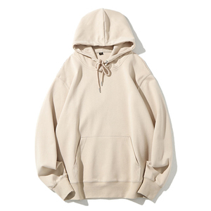 เสื้อฮู้ดโอเวอร์ไซส์ผ้าฟลีซสำหรับฤดูหนาว OEM ผ้าฝ้าย 100% หนานุ่ม พิมพ์ลายดิจิตอลตามสั่ง ปักโลโก้ - Product Image 3