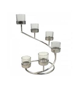 Bougeoir en fil métallique fait main de nouvelle conception pour la décoration de la maison bougeoir en fil de fer de couleur blanche de meilleure qualité pour les hôtels d'occasion - Product Image 6