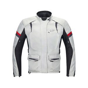 Elegante chaqueta de cuero de moto hecha a medida de alta calidad a prueba de viento Racing Motorsuit Opción de talla grande para motocicleta cómoda - Product Image 6