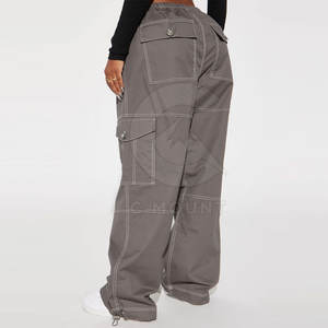 กางเกงแบ็กกี้ขายาวสำหรับผู้หญิงกางเกงทรงหลวมขายออกแบบได้ตามต้องการ - Product Image 3