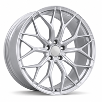 Jantes monobloc en alliage d'aluminium forgé personnalisées de 20 à 24 pouces, alésage central 71,6 pour 911 718 GT3 Turbo, pour dépanneuse à cinq roues
