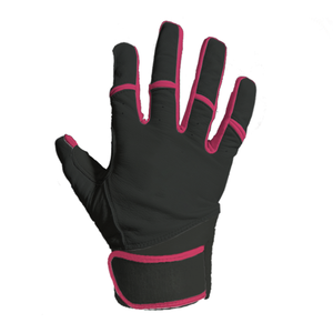 Gants de frappe de baseball en cuir professionnel de qualité supérieure avec paume en cuir véritable, design léger et durable pour une adhérence maximale - Product Image 1