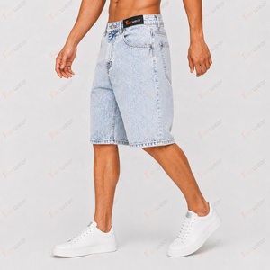 men's Ripped Denim <b>Shorts</b> Manufacturer Custom Wholesale <b>High</b> <b>Waist</b> <b>Jeans</b> <b>Shorts</b> Casual Summer Fashion <b>Shorts</b> Cotton Stretch - Product Image 3