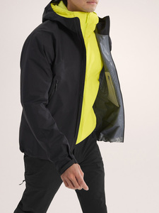 Veste coupe-vent à capuche avec fermeture éclair, confortable, pour hommes, durable, douce, chaude, respirante, vêtements d'hiver coupe-vent - Product Image 3