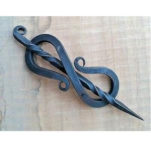 Men's Vintage Stainless Steel Necklace Pendant Hand Forged Metal <b>Leaf</b> Keyring New Design Fashion <b>Jewelry</b> for Weddings - Product Image 6