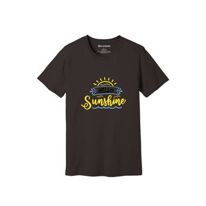 Camiseta informal de algodón 100% con temas de bondad 3D Imprimir 12 opciones de color 160-180 Colocación de diseño personalizable GSM pesado - Product Image 6