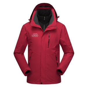 100% coton imperméable coupe-vent confortable Polyester matériel coque souple support respirant veste d'hiver pour les vêtements de plein air - Product Image 1