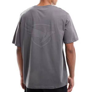 Ropa más vendida, camiseta para hombre, camiseta de gran tamaño con cuello redondo y estampado de logotipo personalizado, camiseta de manga corta para hombre - Product Image 3