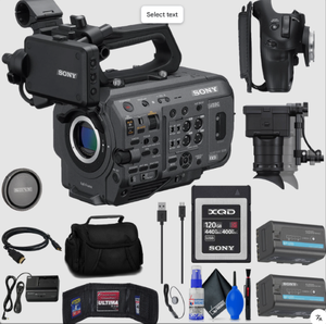 Cámara Digital Auténtica PXW-FX9 XDCAM 6K Full-Frame con Lente de 28-135 mm, Nueva - Product Image 1