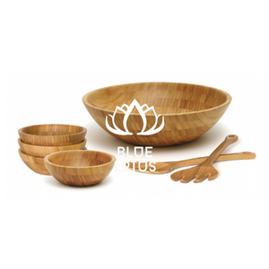 HIGH QUALITY BAMBOO DINING <b>UTENSILS</b> ECO FRIENDLY DESIGNED BAMBOO BOWLS FROM BLUE LOTUS VIET NAM MS.CHERISH - Product Image 1