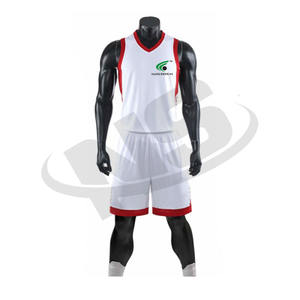 Maillot de basket-ball réversible personnalisé ensemble de vêtements de sport respirants lavables séchage rapide vente en gros d'usine uniforme d'équipe de grande taille - Product Image 1