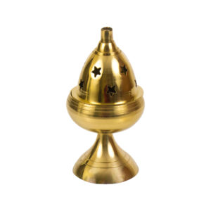 Akhand Diya with Stand for Pooja Traditional Long <b>Burning</b> <b>Oil</b> <b>Lamp</b> for Home Mandir Temple Festivals & Daily Worship - Product Image 1