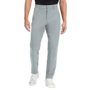 Pantalones chinos de talla grande para hombre de diseño personalizado, pantalones informales ajustados con patrón recto de color sólido directamente en Bangladesh - Product Image 3
