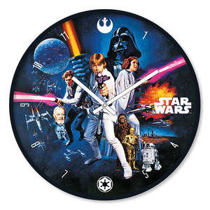 Pour Star Wars : Une Nouvelle Espoir - Montre à quartz classique à design moderne à cadran unique - Product Image 1