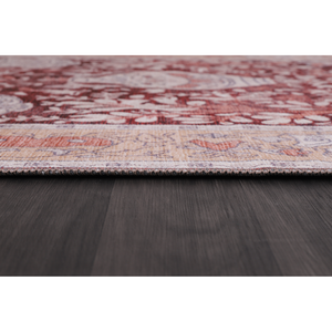 Netline Home Blue Abstract Washable 3D Rug 9x12 Rectangle Non-Slip Easy Clean Living <b>Room</b> <b>Carpet</b> - Product Image 3