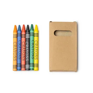 Set di 6 Pastelli a Cera Personalizzati Pegasus - Gadget Premium su Misura - Product Image 3
