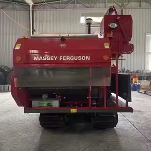 Petite moissonneuse-batteuse agricole pour céréales Blé Riz Maïs Ail Cacahuète Pomme de terre Coton Olive avec moteur - Product Image 5