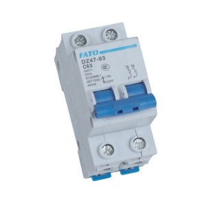 เบรกเกอร์วงจร FATO DZ47-63 C63 2P 400VAC 6kA 50Hz 2P 63A - Product Image 1