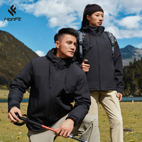 Sweat à capuche unisexe pull avec fermeture éclair manteau grande taille veste d'hiver pour homme coupe-vent imperméable veste de randonnée extérieure pour homme