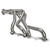 Kit d'en-tête de collecteur d'échappement pour camion Chevy GMC 1973-1985 Petit bloc 2WD 4WD 1-5/8 "d'en-tête d'échappement Long Tube T304 USA STOCK