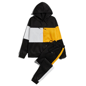 Sudadera y pantalones de chándal de alta calidad, chándal de alta calidad, pantalones de chándal acampanados de peso pesado y conjuntos de Sudadera con capucha - Product Image 6