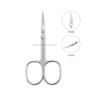 Ciseaux de manucure professionnels en acier inoxydable, fins, précis, tranchants, pour le soin des cuticules, outils de pédicure, utilisation beauté - Product Image 4