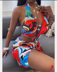 2022ฤดูร้อนผู้หญิงชุดฤดูกาลใหม่ผู้หญิงชุดตุรกีทำผู้หญิงชุดตุรกีที่มีคุณภาพขายส่งตุรกี - Product Image 5