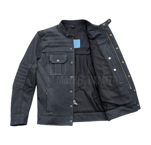 Nouvelle veste en jean décontractée personnalisable pour hommes, vestes en jean respirantes de qualité supérieure pour hommes de style unique du Pakistan - Product Image 3
