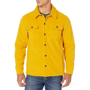 Veste universitaire classique tendance pour hommes en noir, respirante, élégante, vente en gros, vêtements en polaire, veste de baseball pour hommes - Product Image 1