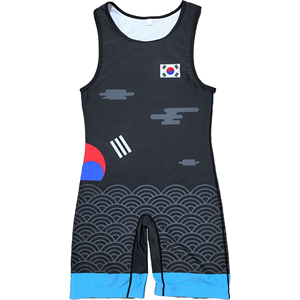 Nueva Camiseta de Lucha Libre Unisex Personalizada 2026, Impresión por Transferencia de Calor, Elástica, Transpirable, de Secado Rápido, Estilo Internacional Coreano - Product Image 1