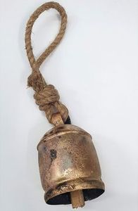Handmade Antique Style Brass <b>Cow</b> <b>Bells</b> Modern Design for Farmhouse Decor Festivals and Spiritual Vibes - Product Image 6