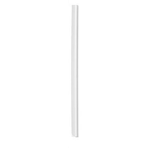 Durable DIN A4 Plastic White Clamping Rail 100-Piece Pack Premium Plastic <b>Clips</b> - Product Image 1