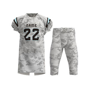 Affordable Price Original Equipment American Football Uniform <b>set</b> top Quality Breathable American football uniform Low Price - Product Image 4